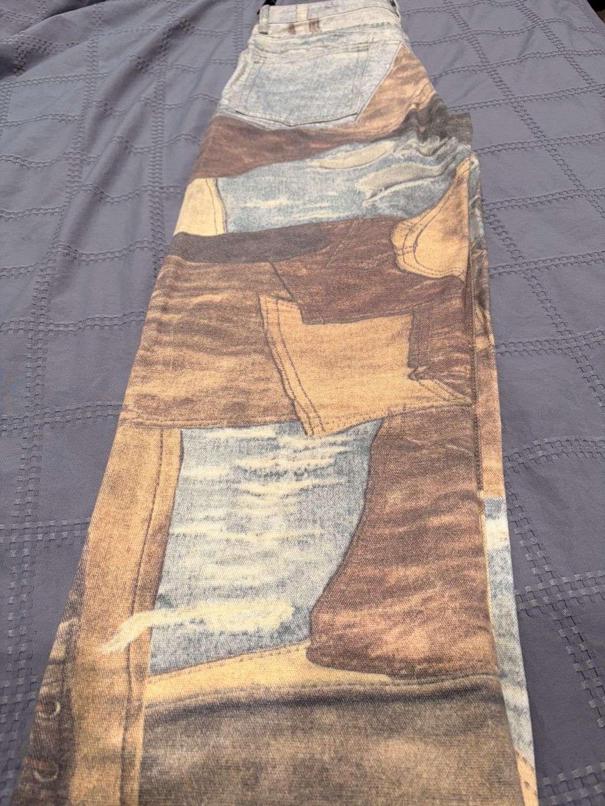 Other VINTAGE JAPANESE JEANS SUPER MADE PATCH WORK DISTRESSED Size US 30 / EU 46 - 2 Thumbnail