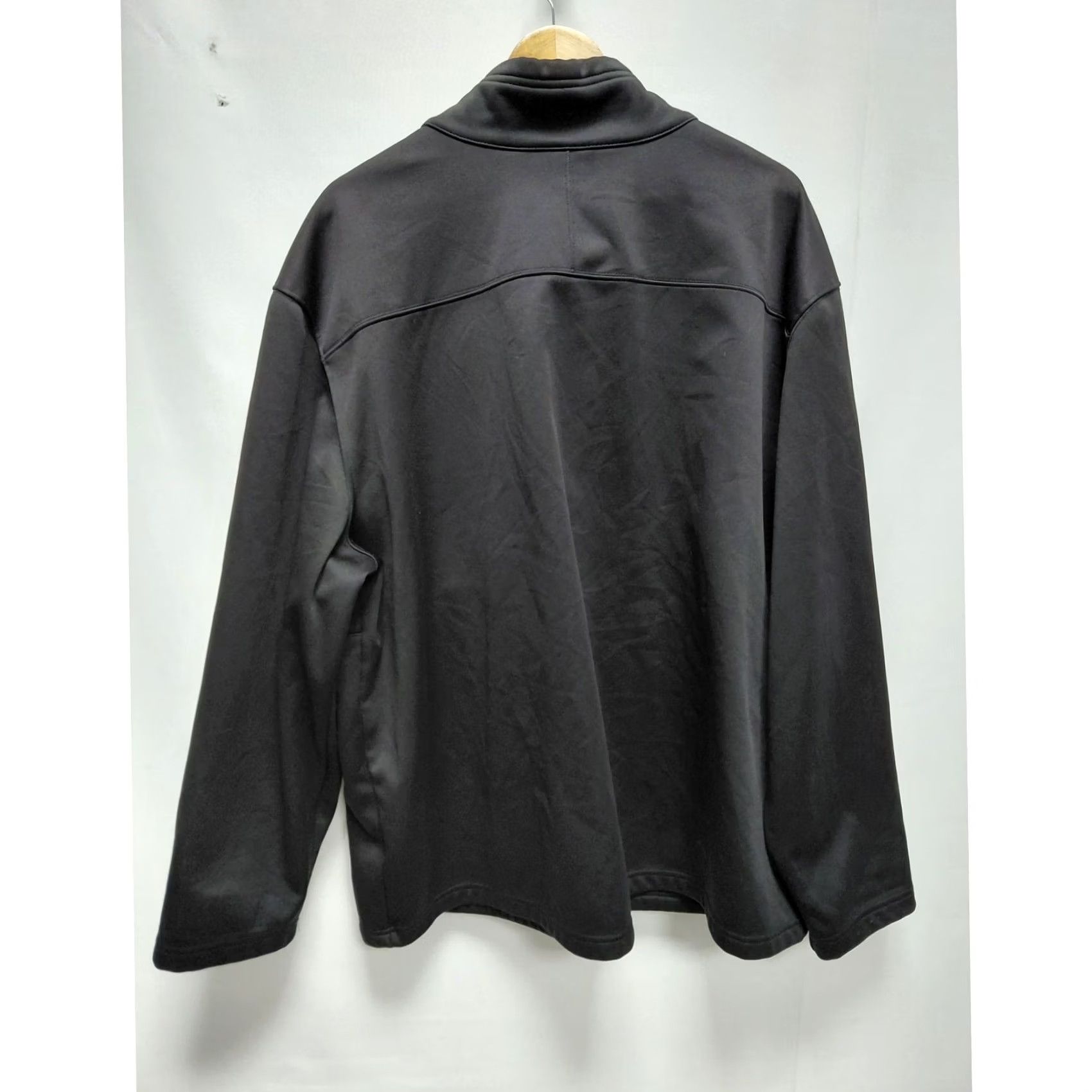 Vintage SWISSTECH Black Full Zip Jacket Knit Men 3XL Lightweight Pockets Zipper Casual Travel Vintage No Size US XXL / EU 58 / 5 - 2 Thumbnail