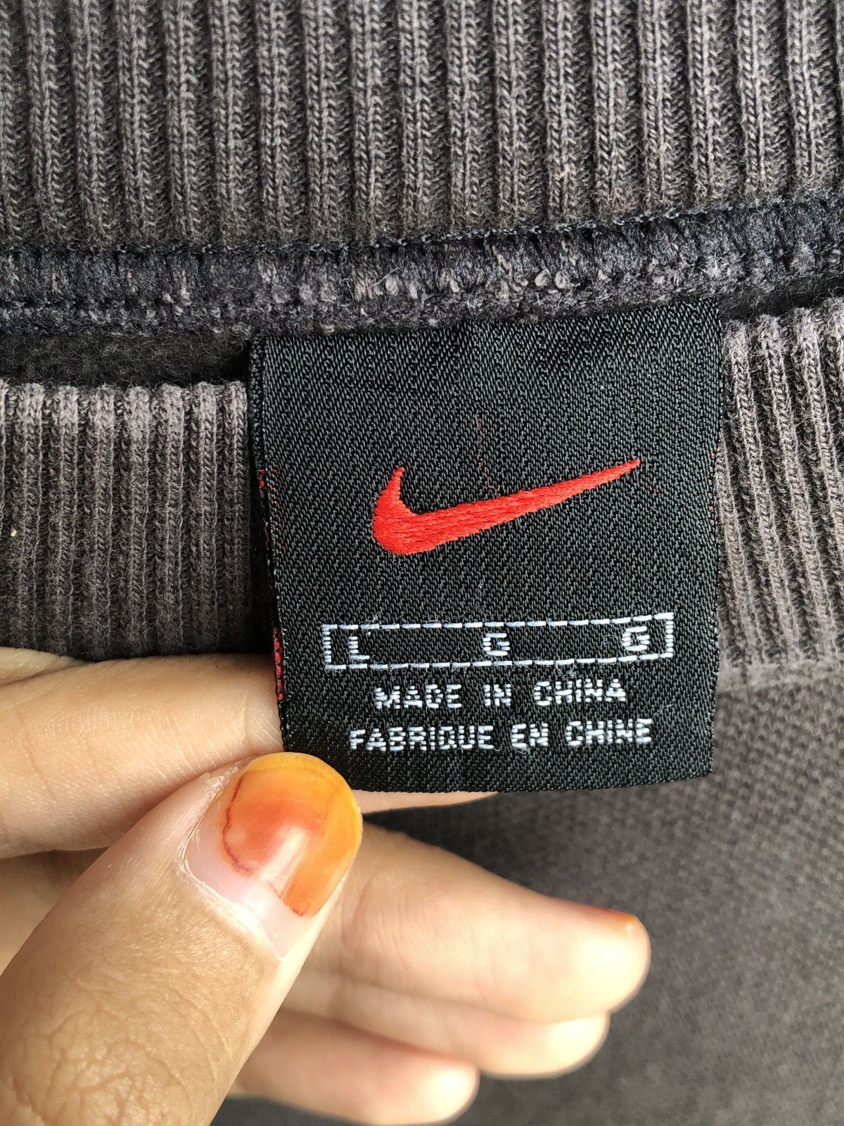 Nike Vintage Nike Swoosh Travis Flacko Scott Crewneck Size US L / EU 52-54 / 3 - 4 Thumbnail