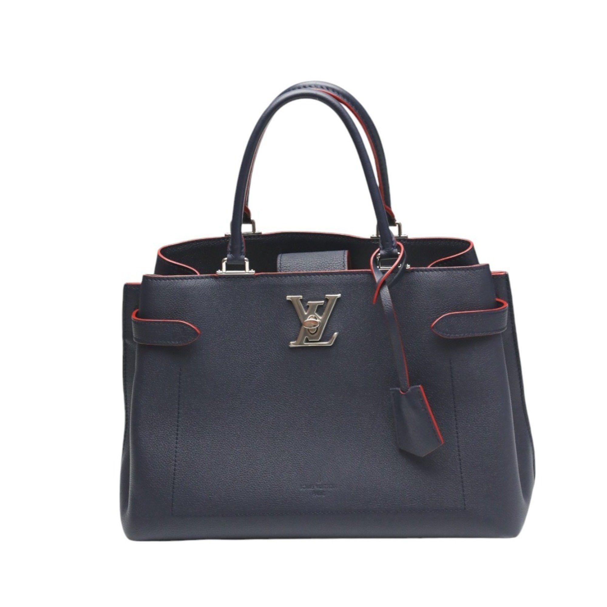 Louis Vuitton Louis Vuitton Handbag Bag Rock Me Day Marine Rouge M53645 Navy x Red LV Size ONE SIZE - 1 Thumbnail