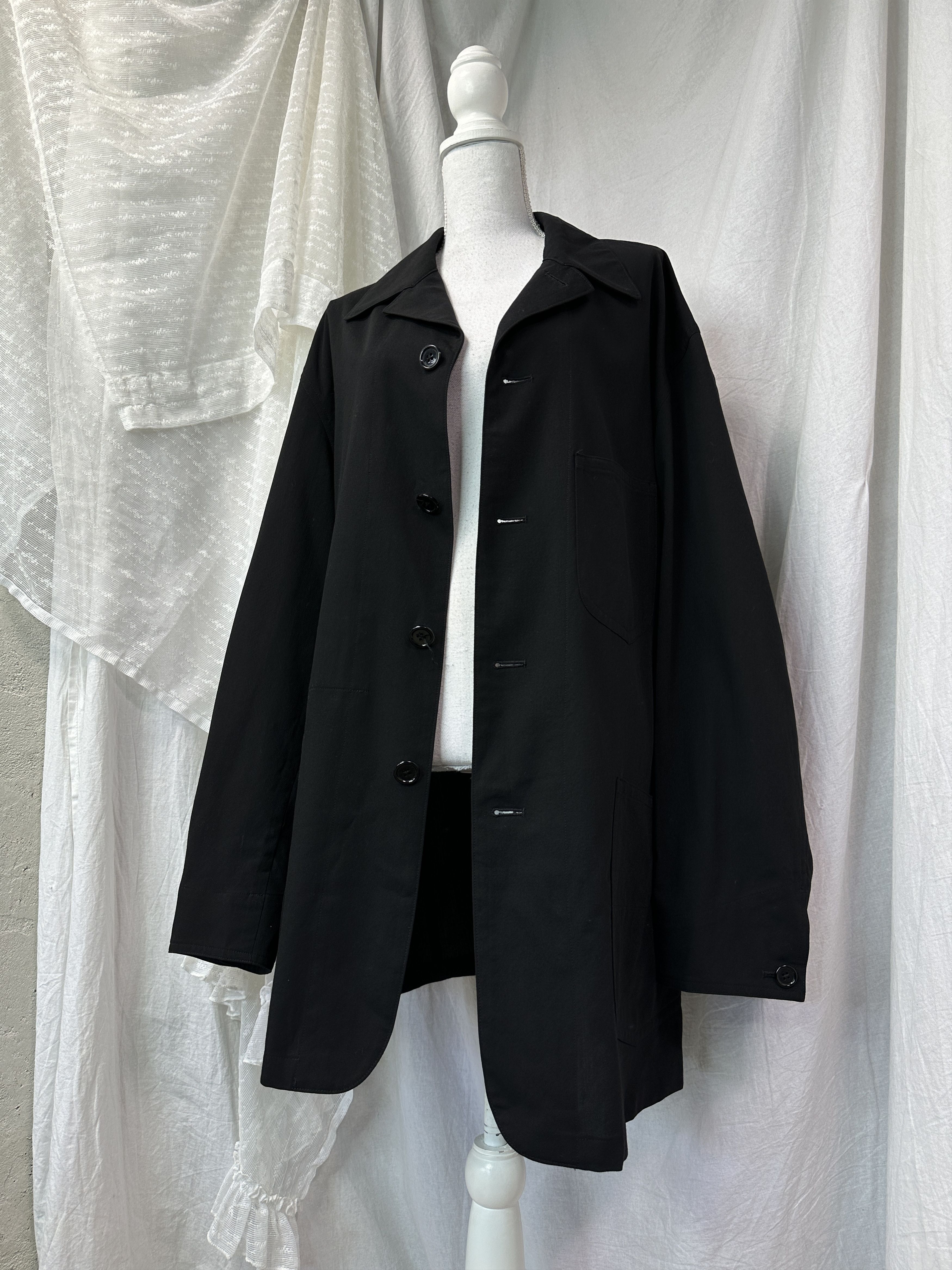 Yohji Yamamoto Vintage Avant Garde Classy Yohji Yamamoto Coat Y2K Size M / US 6-8 / IT 42-44 - 1 Thumbnail