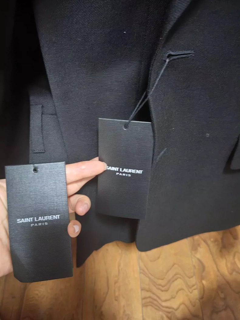 Saint Laurent Paris Saint Laurent Paris Smoking blazer 2505-Nextarrow Size 48R - 5 Thumbnail