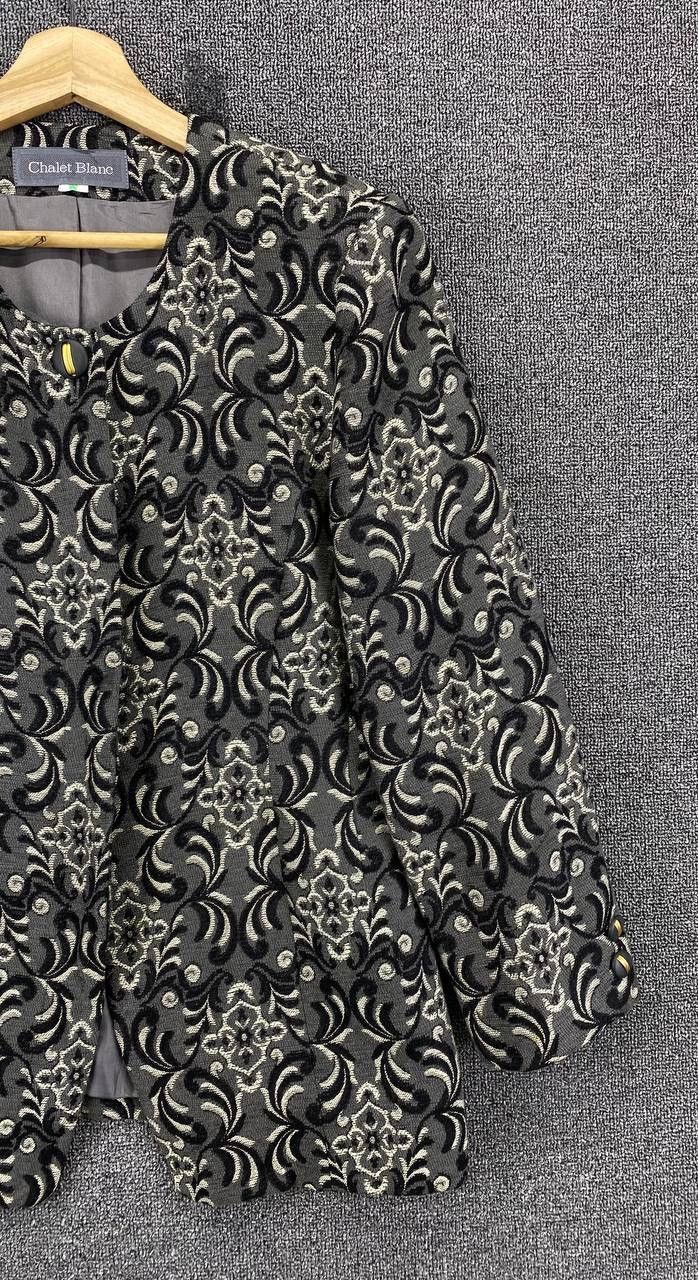 Japanese Brand Vintage Chalet Blanc Coat Cardigan Jacket Size S / US 4 / IT 40 - 4 Thumbnail