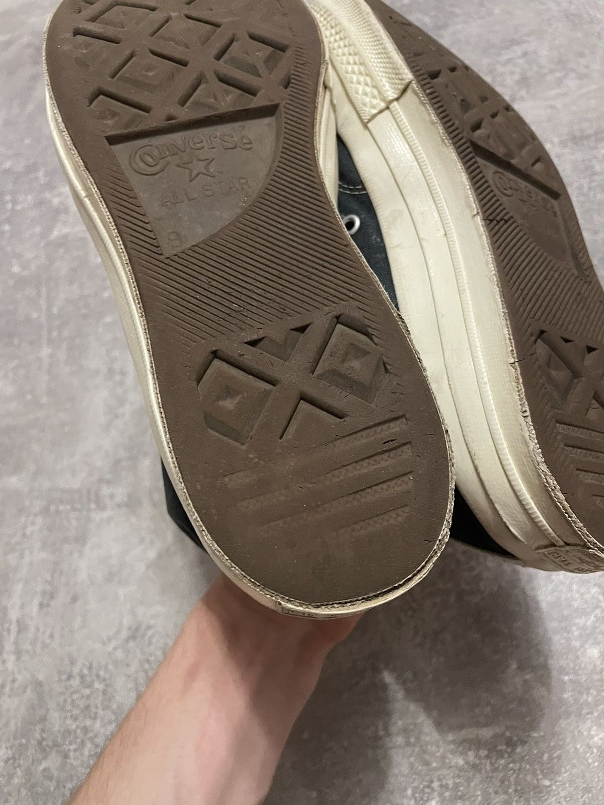 CDG by Comme des Garcons × Comme des Garcons × Converse Comme Des Garcons CDG PLAY x Converse Chuck Taylor High 42.5 Size US 9 / EU 42 - 20 Thumbnail