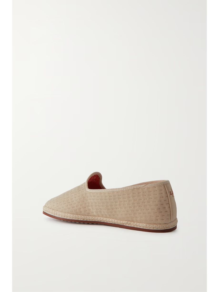 Loro Piana o1srvl11e0725 Loafers in Beige Size US 6 / IT 36 - 3 Thumbnail