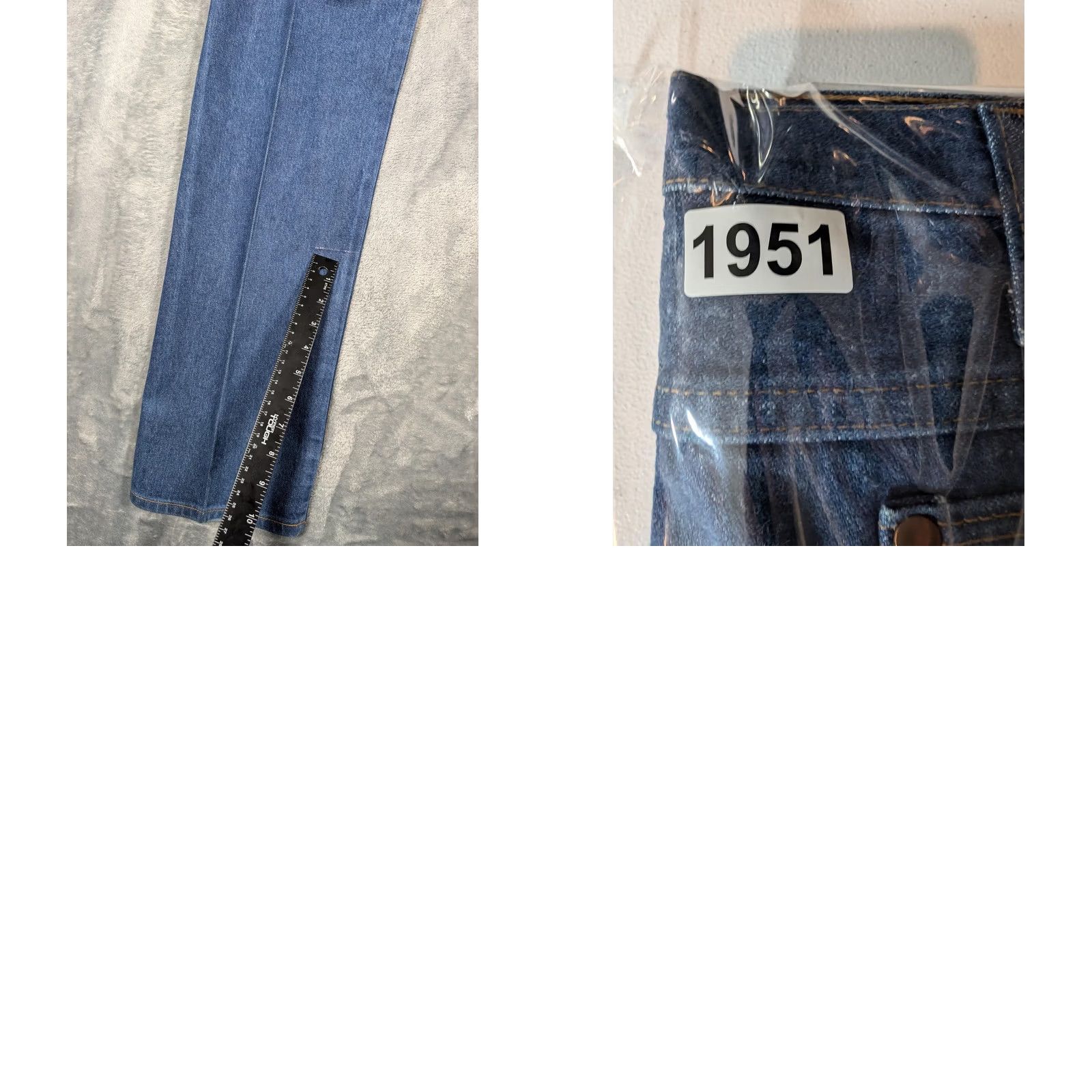 Wrangler VINTAGE Wrangler Jeans Mens 34x36 Blue 936PWD Cowboy Cut Western Straight Size US 34 / EU 50 - 8 Thumbnail