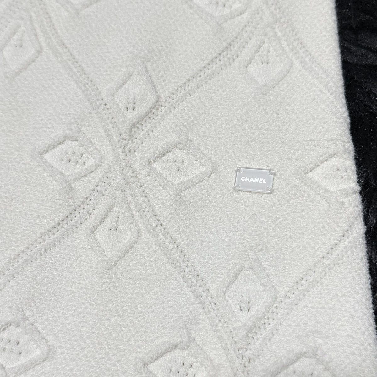 Chanel Genuine Chanel matelassé crochet decoration knit dress 36 Size XS / US 0-2 / IT 36-38 - 8 Thumbnail