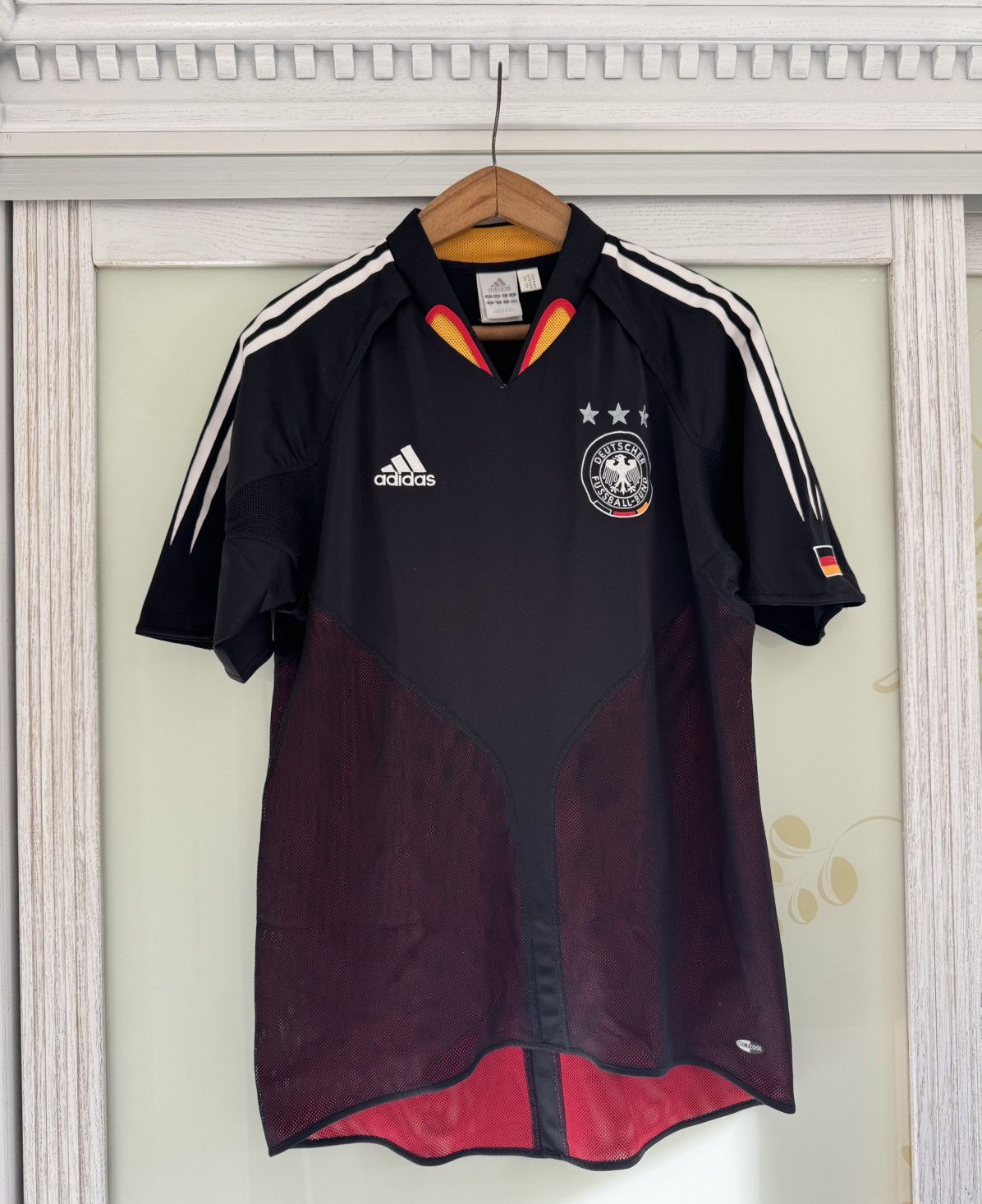 Adidas Vintage Germany 2004-2005 Away Soccer Jersey Football Shirt Size US M / EU 48-50 / 2 - 1 Thumbnail