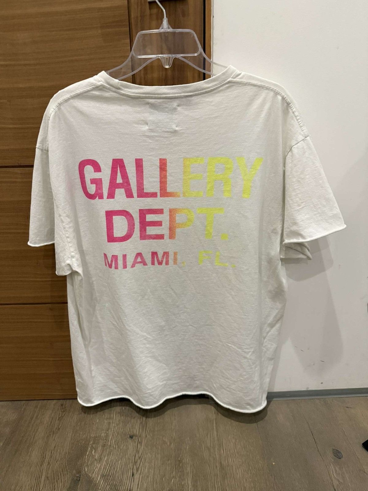Gallery Dept. Gallery Dept. Miami Exclusive White Shirt Size US L / EU 52-54 / 3 - 2 Thumbnail