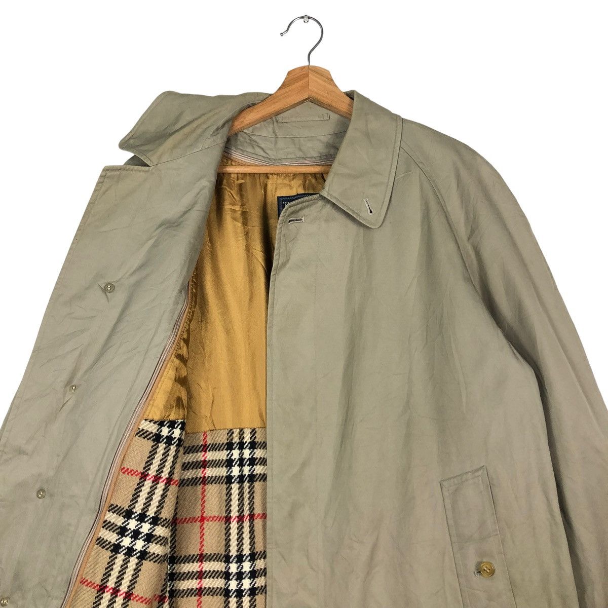 Burberry × Vintage 🔥VINTAGE BURBERRYS TRENCH COATS LONG JACKET NOVA CHECK Size US L / EU 52-54 / 3 - 13 Thumbnail