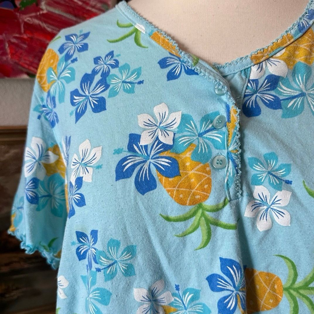 Other white stage pineapple hawaiian print shirt Size M / US 6-8 / IT 42-44 - 2 Thumbnail