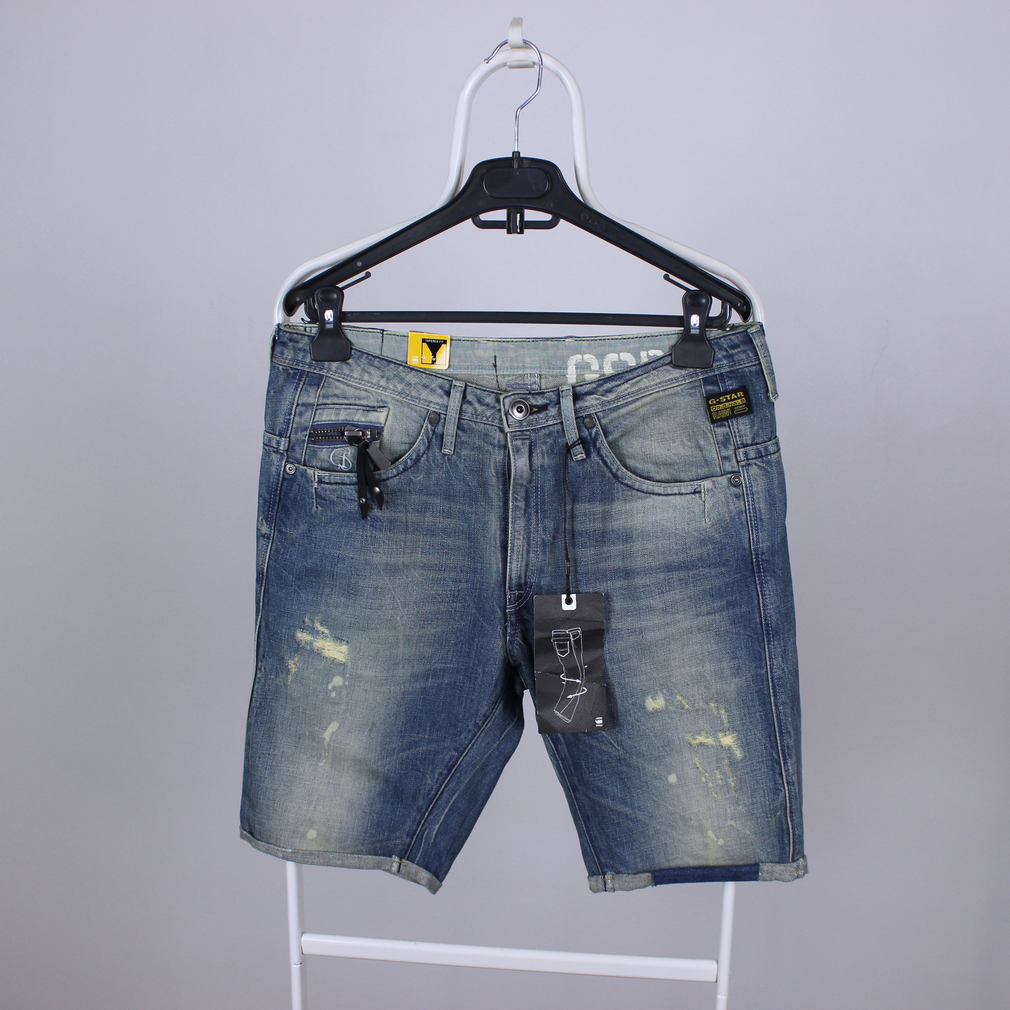 G-Star g star raw denim shorts men cotton heavy S Size US 28 / EU 44 - 1 Thumbnail