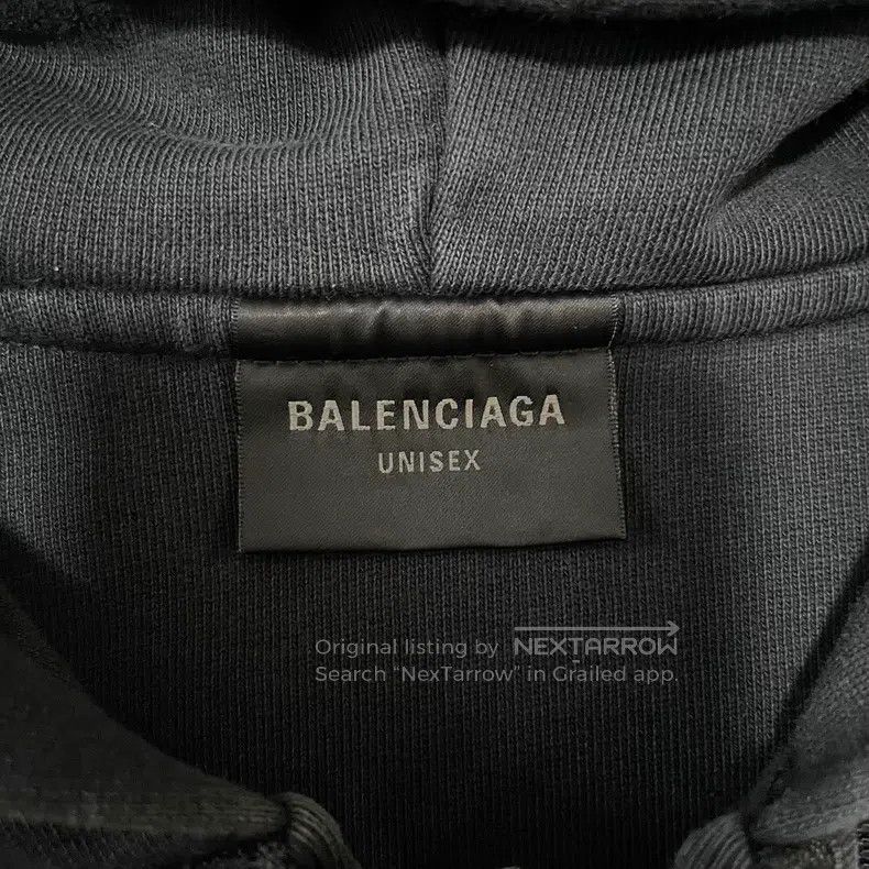 Balenciaga Balenciaga Inside out overlapping logo zipper sweatshirt Size US M / EU 48-50 / 2 - 3 Thumbnail