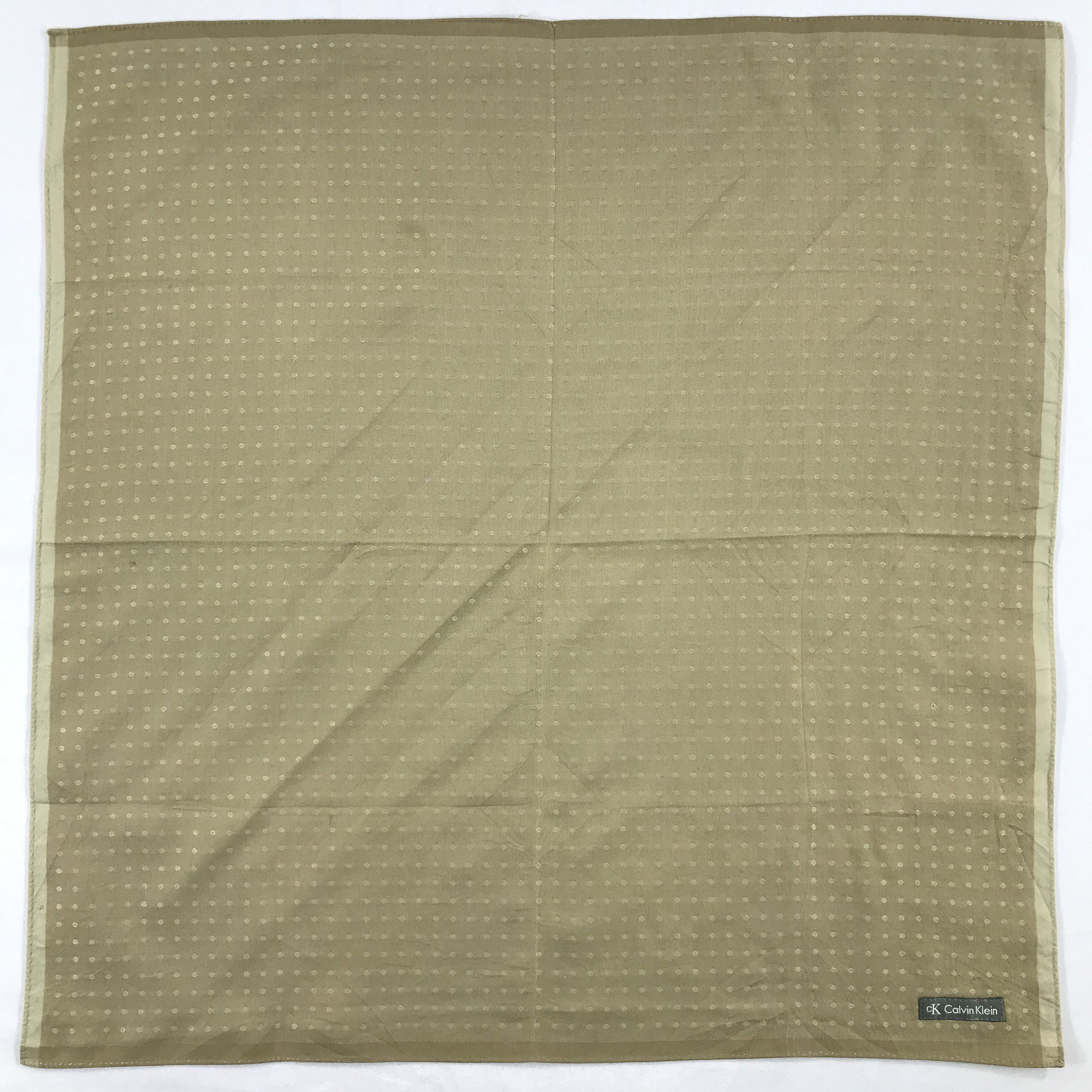 Calvin Klein × Vintage Calvin Klein Bandana / Handkerchief / Neckerchief - S1932 Size ONE SIZE - 1 Thumbnail