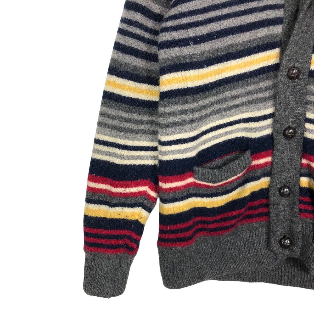 Japanese Brand 🔥Stigler Cardigan Jacket Knit Navajo Aztec Design Style Size US L / EU 52-54 / 3 - 4 Thumbnail