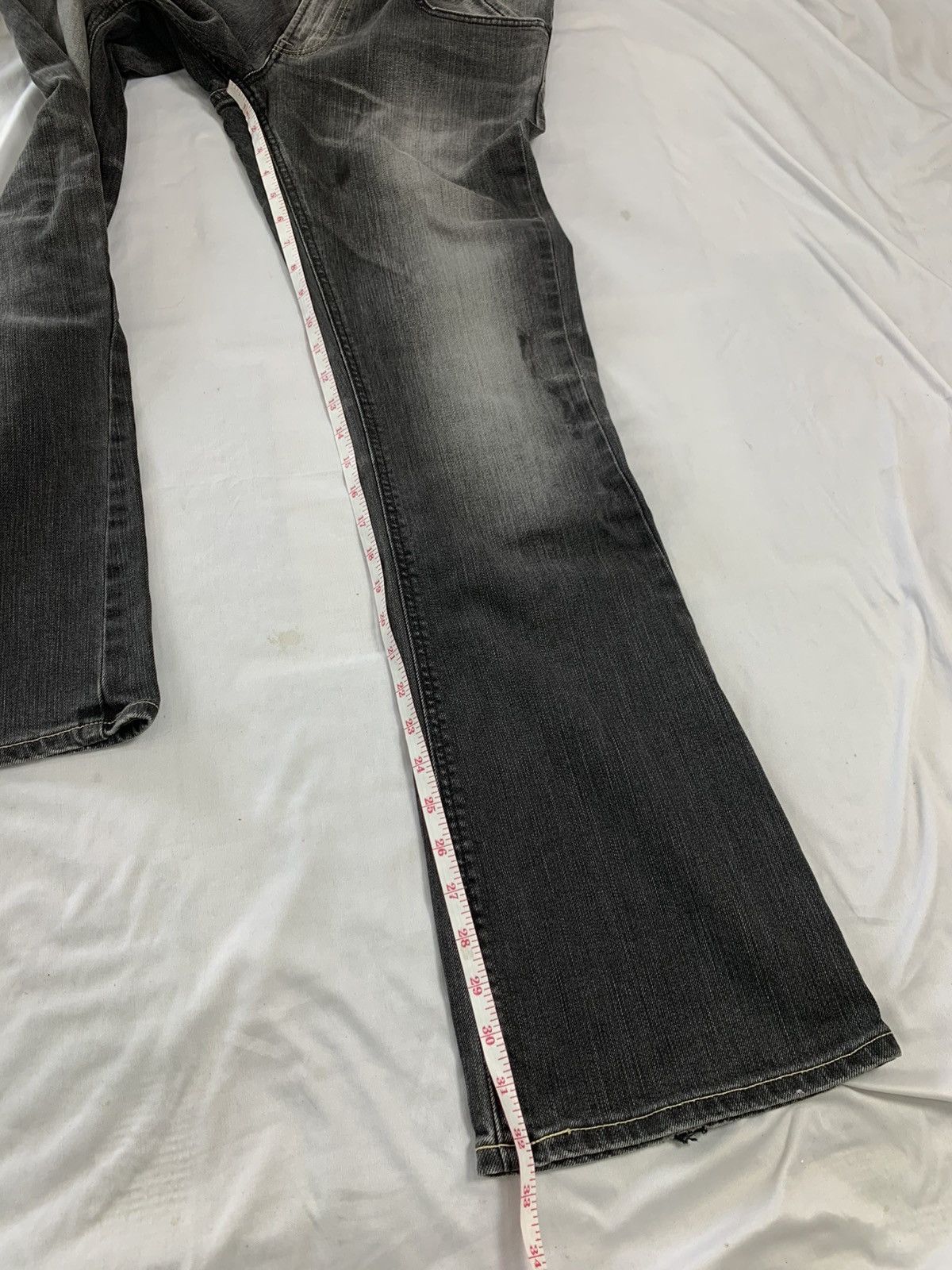 Lee Vintage flare lee riders mudwash jeans pant tornado mart Size US 32 / EU 48 - 15 Thumbnail