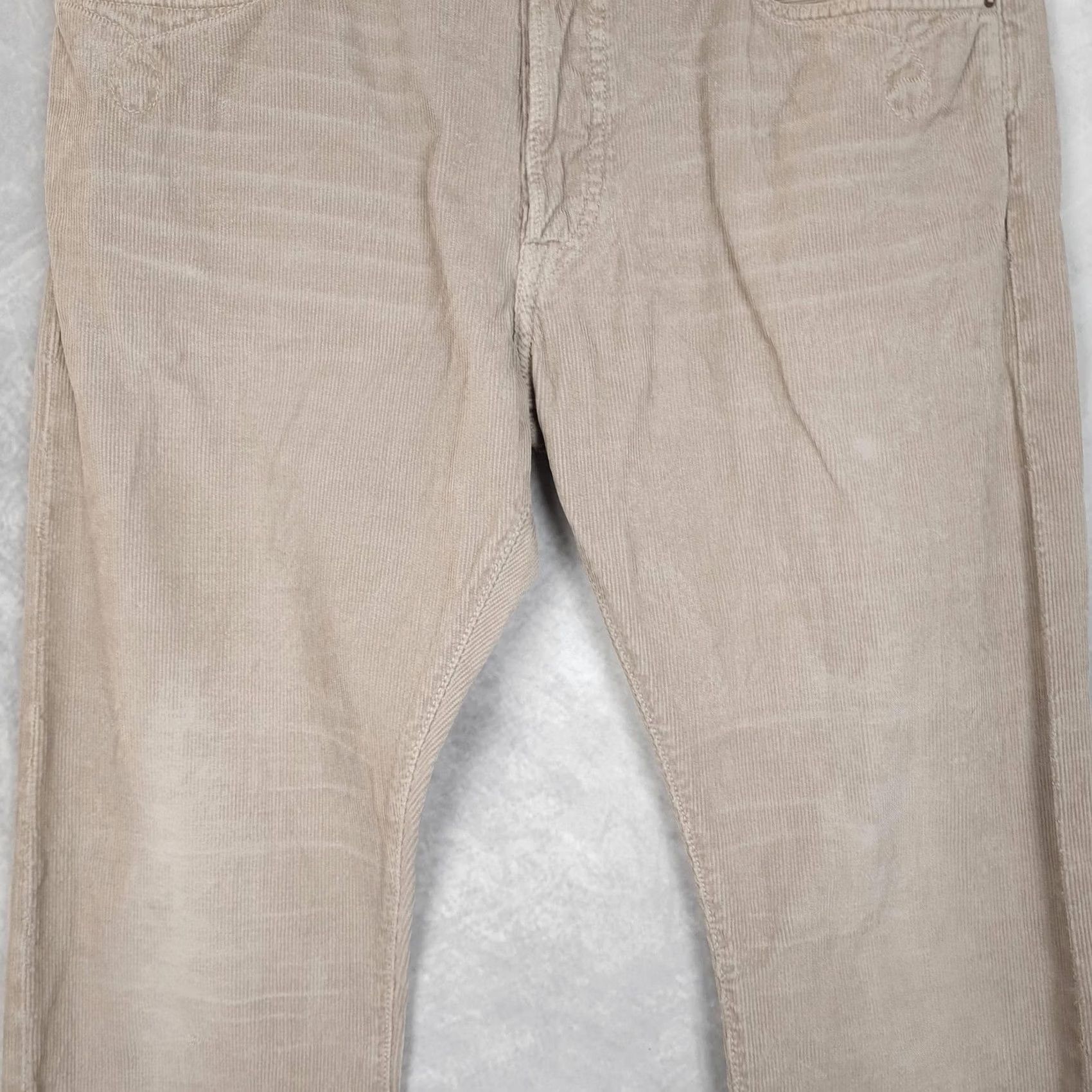 Ralph Lauren RRL Ralph Lauren Double RL Corduroy Pants Mens 34 Beige Straight Leg USA Flaw Size US 34 / EU 50 - 5 Thumbnail