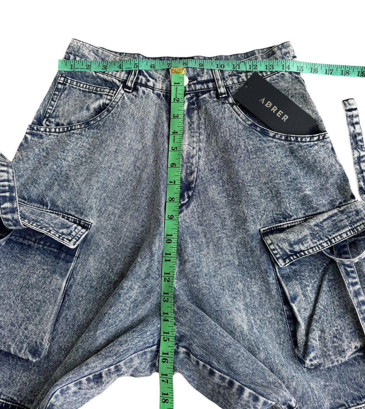JNCO × Japanese Brand Streetwear Adrer Asid Wash baggy Multiple Pocket Jeans Size US 29 - 15 Thumbnail