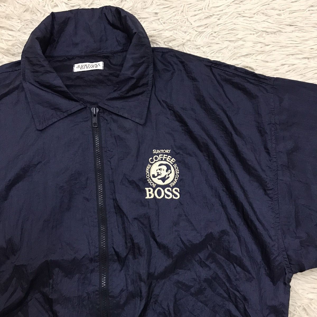 Japanese Brand Vintage Suntory Coffee Boss Baggy Jacket Bomber Size US S / EU 44-46 / 1 - 7 Thumbnail