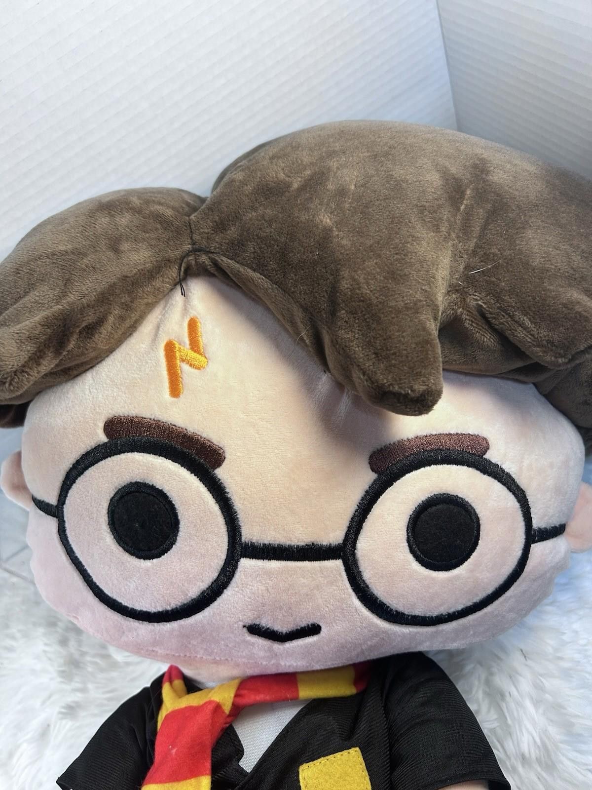 Gemma.H Uomo Harry Potter 20" Plush Yellow Scar Christmas Bulb Big HP Size ONE SIZE - 8 Thumbnail