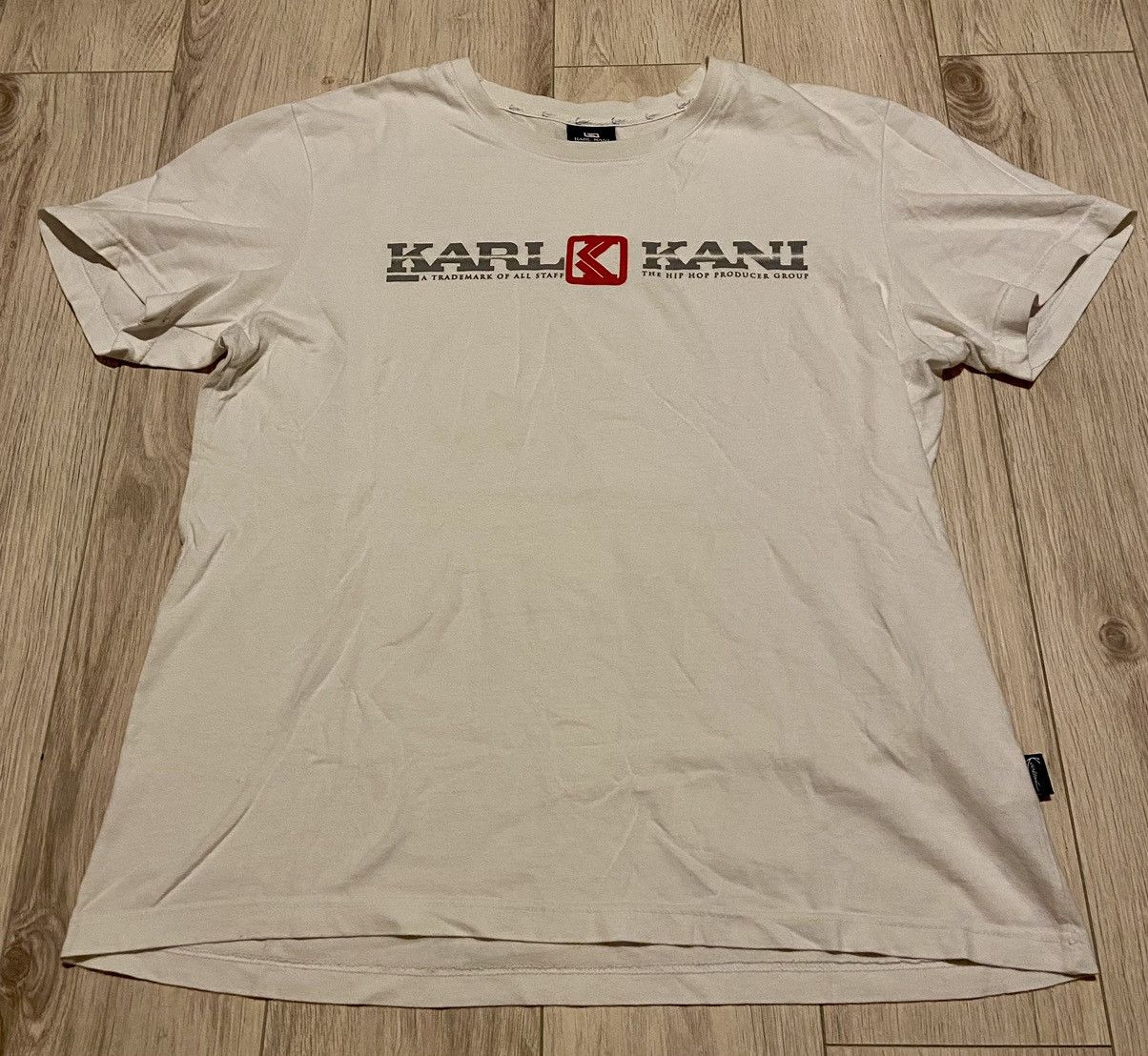 Other Karl Kani white print logo tee Size US XL / EU 56 / 4 - 1 Thumbnail