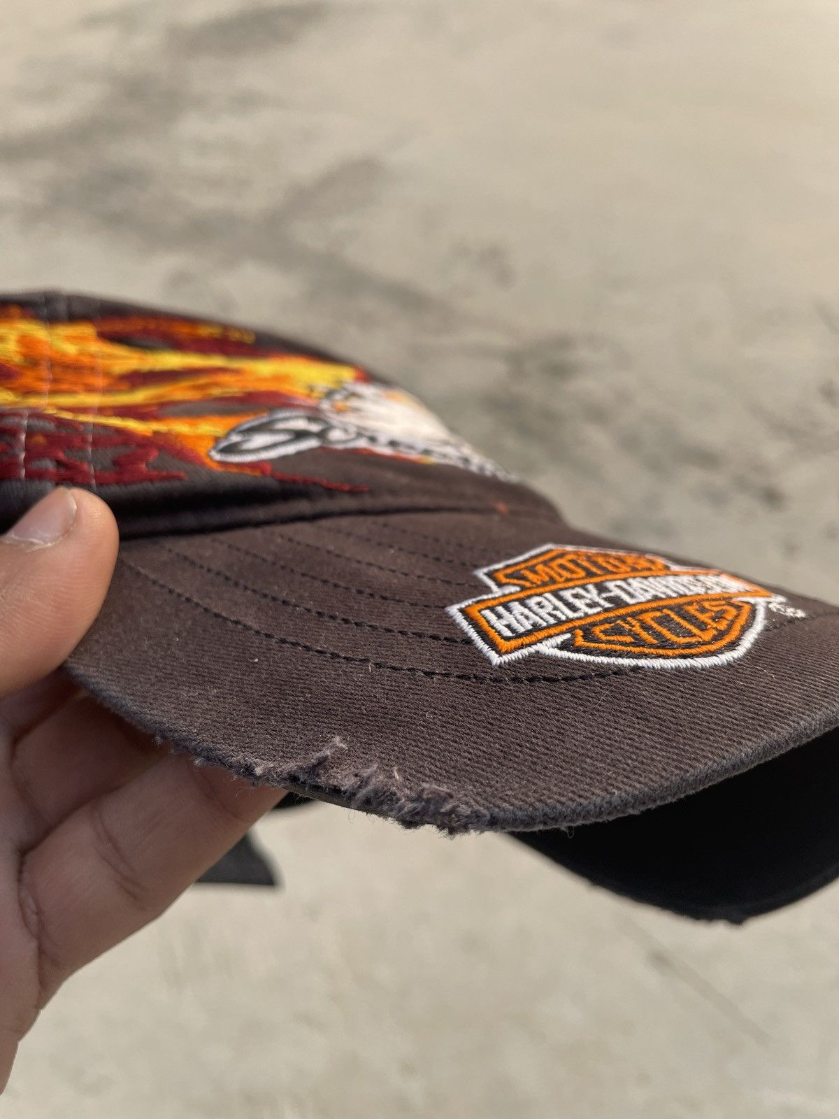 Harley Davidson Motor harley davidson cap Size 32 - 2 Thumbnail