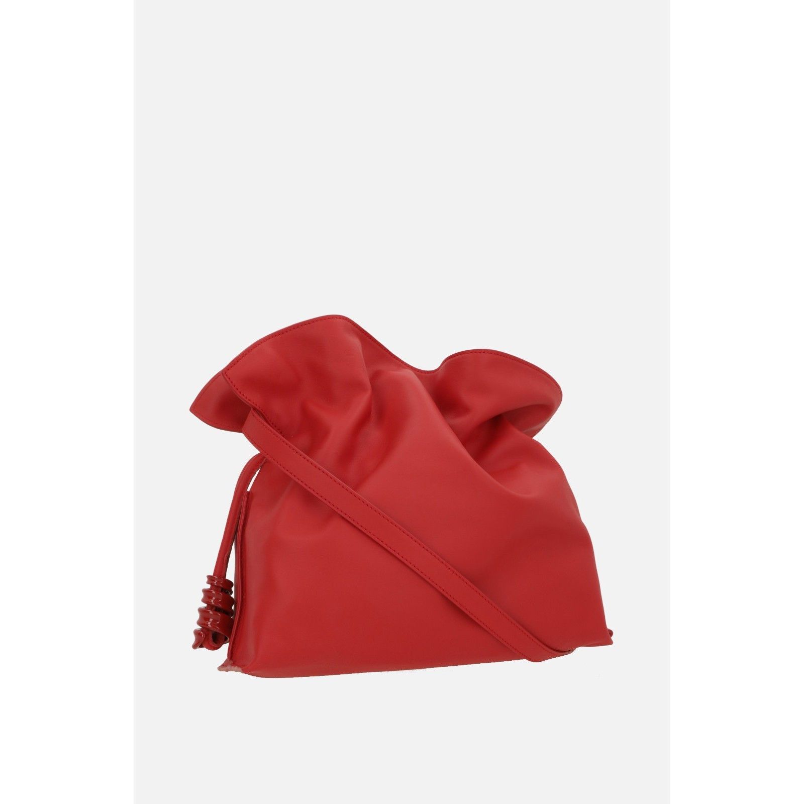 Loewe LOEWE Flamenco Medium Coil $4450 Scarlet Red Nappa Leather C Size ONE SIZE - 2 Thumbnail