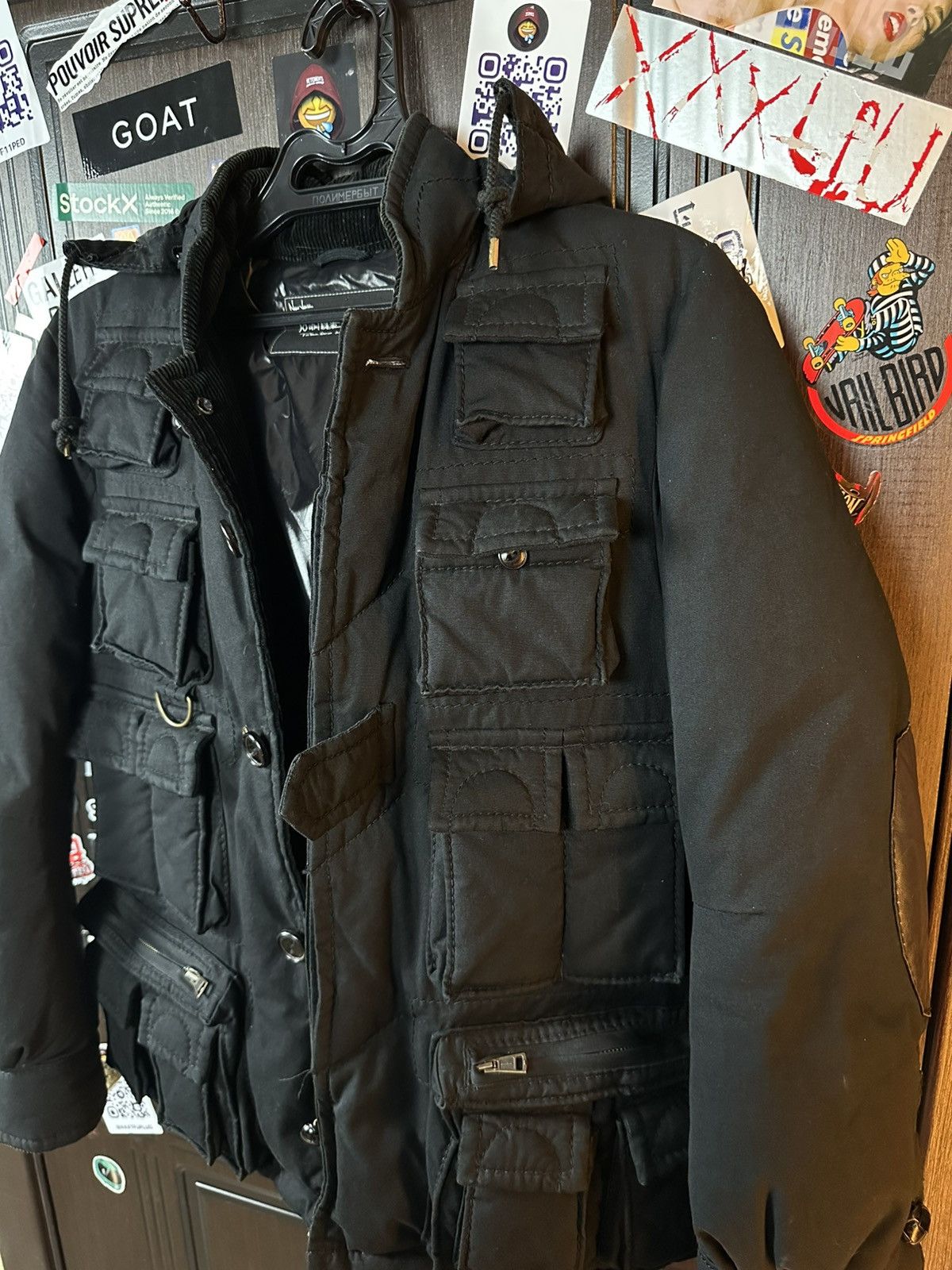 Number (N)ine Number (N)ine AW08 MY OWN PRIVATE LAND CARGO JACKET Size US M / EU 48-50 / 2 - 5 Thumbnail