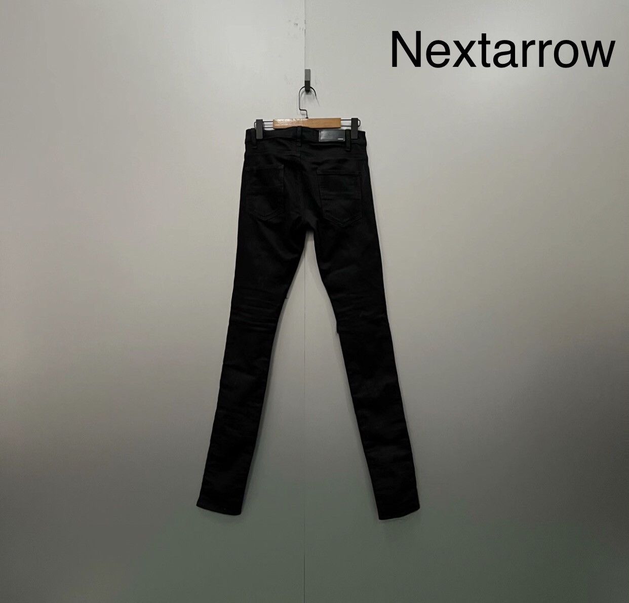 Amiri AMIRI black distressed patchwork jeans 2412-Nextarrow Size US 28 / EU 44 - 2 Thumbnail