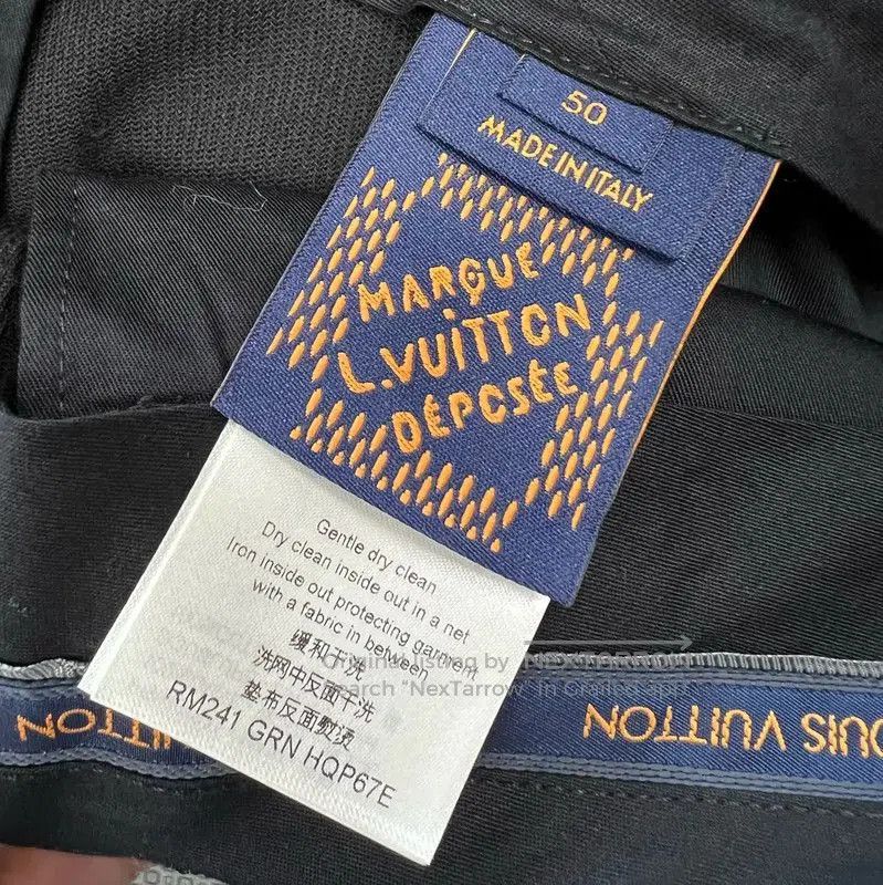 Louis Vuitton Louis Vuitton Spring Autumn Black Wool Casual Pants . Size US 30 / EU 46 - 4 Thumbnail