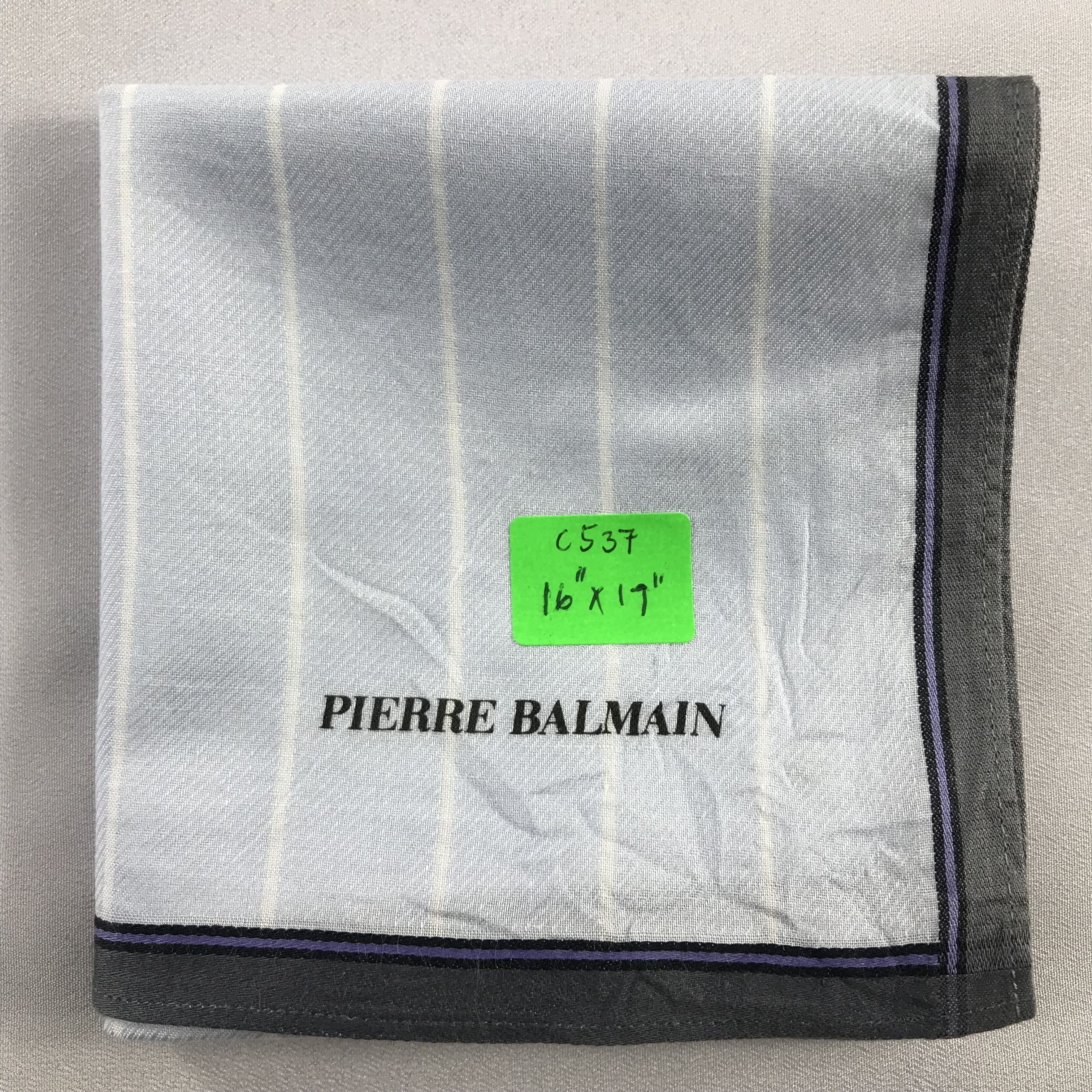 Pierre Balmain Pierre Balmain Handkerchief / Bandana / Neckerchief C537 Size ONE SIZE - 7 Thumbnail