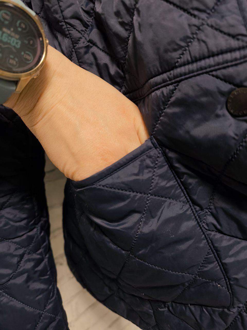 Barbour Barbour Deveron Quilted Jacket for women corduroy collar US4 Size XS / US 0-2 / IT 36-38 - 6 Thumbnail