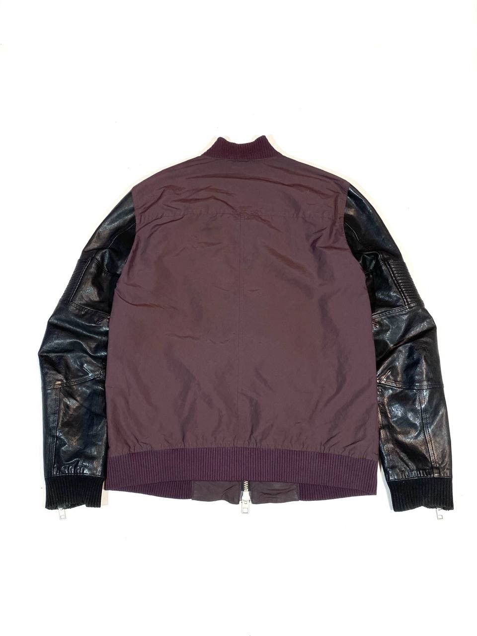 Allsaints Allsaints Men Bomber Leather Jacket Size US S / EU 44-46 / 1 - 7 Thumbnail