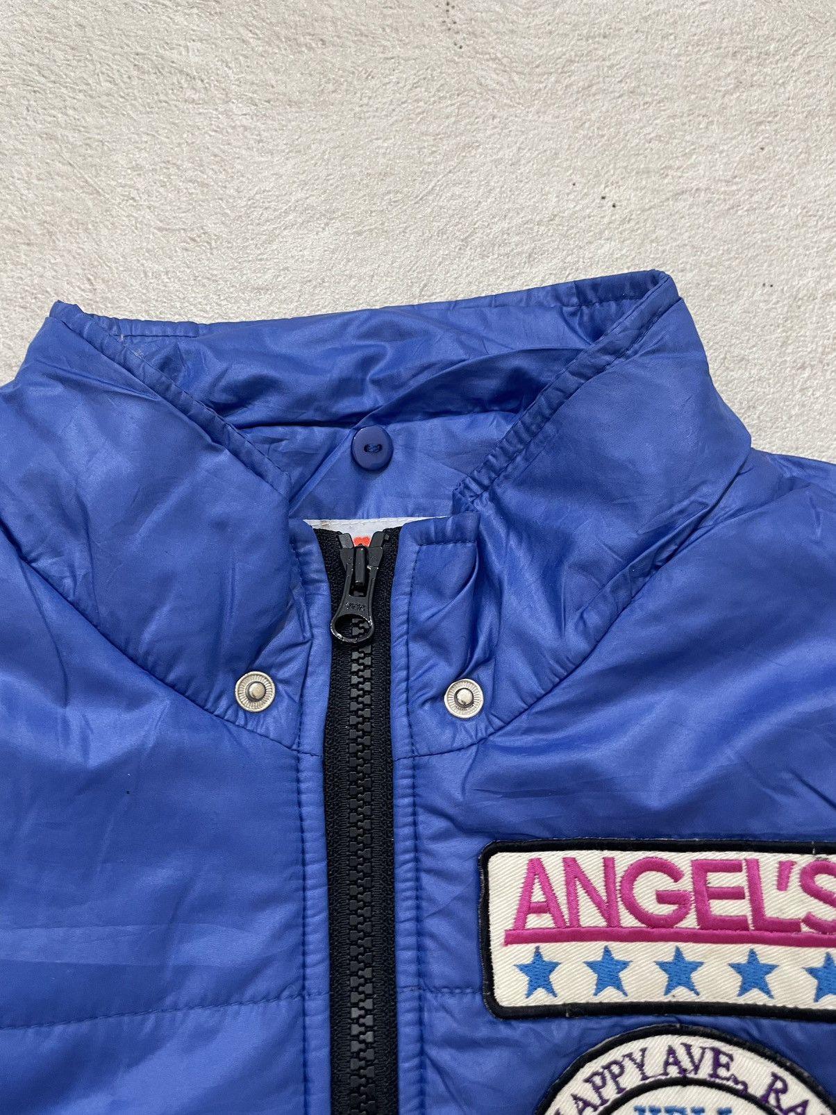 Angel Blue 2000s Angel Blue Puffer Vest Detachable Sleeves & Patch Y2K Size US S / EU 44-46 / 1 - 6 Thumbnail