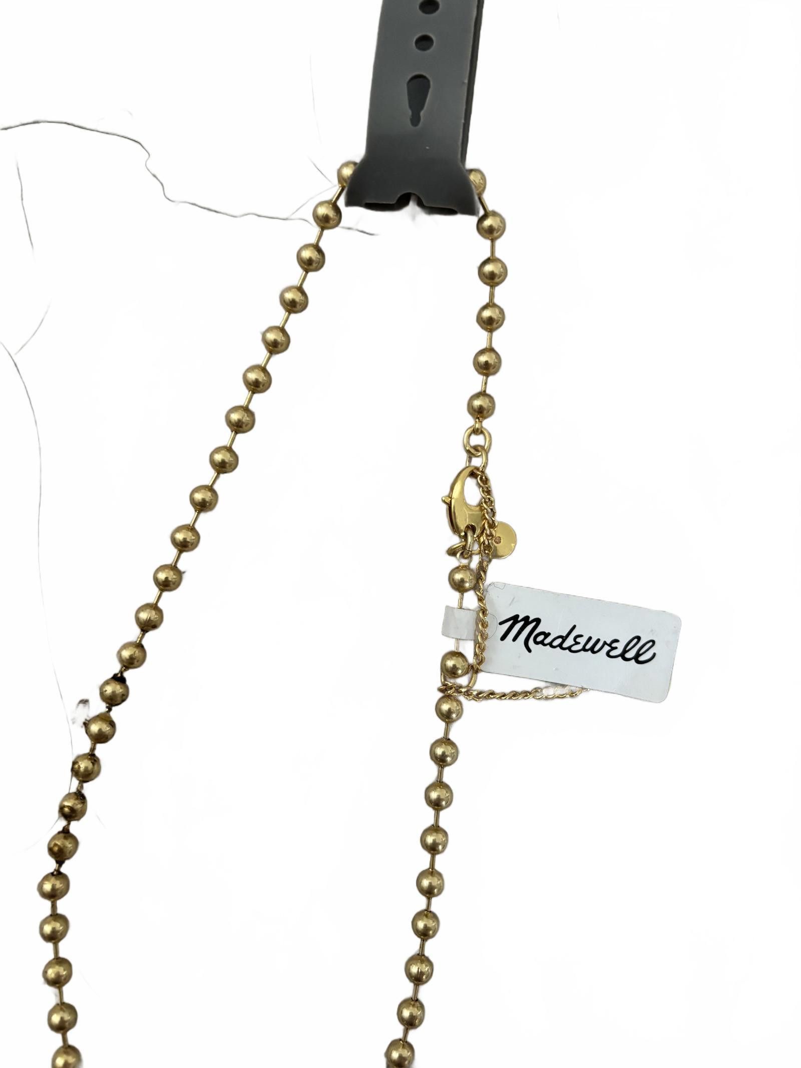 Madewell NWT Madewell Gold Beaded Necklace Size ONE SIZE - 3 Thumbnail