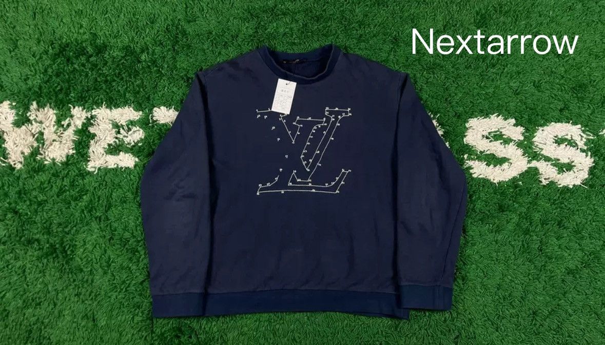 Louis Vuitton Louis Vuitton LV deep blue continuous viewing hoodie Size US XXL / EU 58 / 5 - 1 Thumbnail