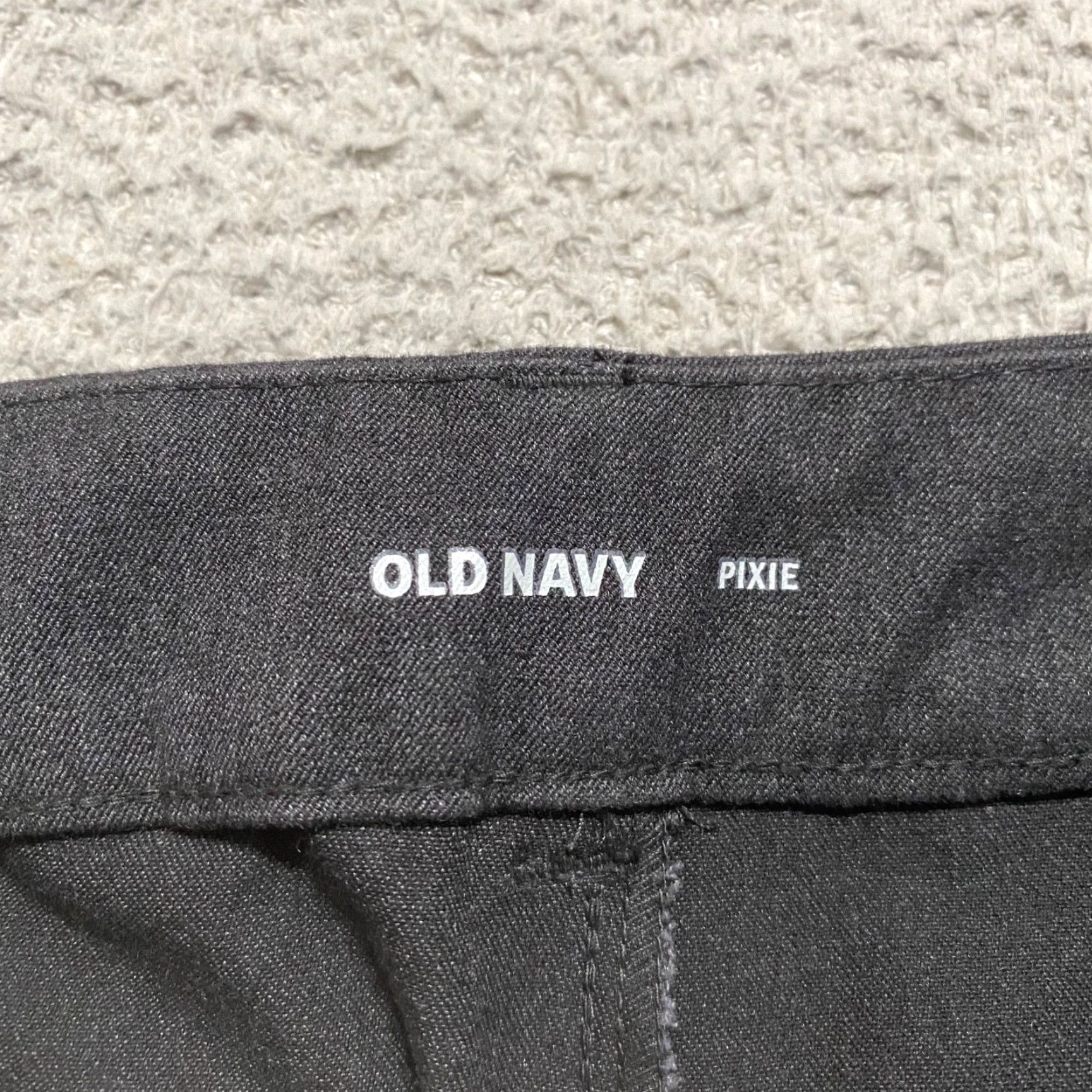 Old Navy Old Navy Womens Dress Pants Gray Pixie Skinny Low Rise 4P Petite Pants Mens Womens Girls 3065 Size 27" / US 4 / IT 40 - 3 Thumbnail