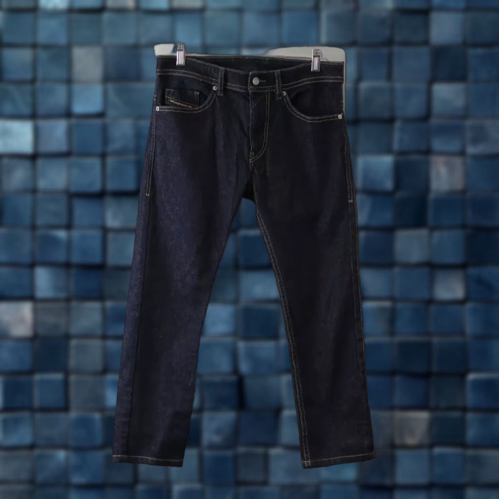 Diesel Womens Diesel Brand Designer Capri Dark Denim SlimFit Blue Jeans Size 30W x 26L Size 30" / US 8 / IT 44 - 1 Thumbnail