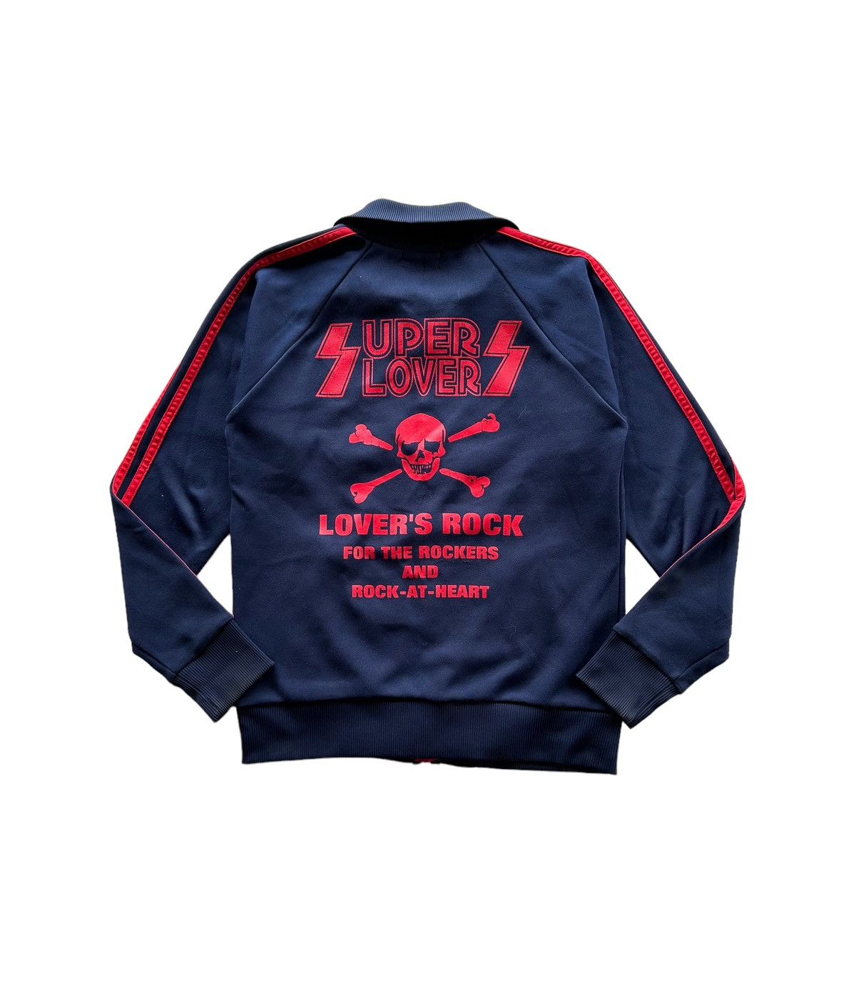 Japanese Brand Super Lover Lovers Rock Zipper Sweater Size US S / EU 44-46 / 1 - 6 Thumbnail