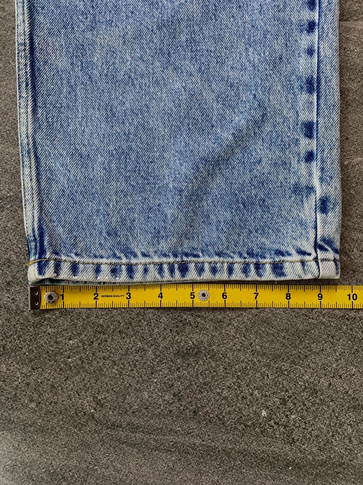Maison Margiela FREE TAX! Line 1 Slash Cut Baggy Denim Jeans Size US 29 - 20 Thumbnail