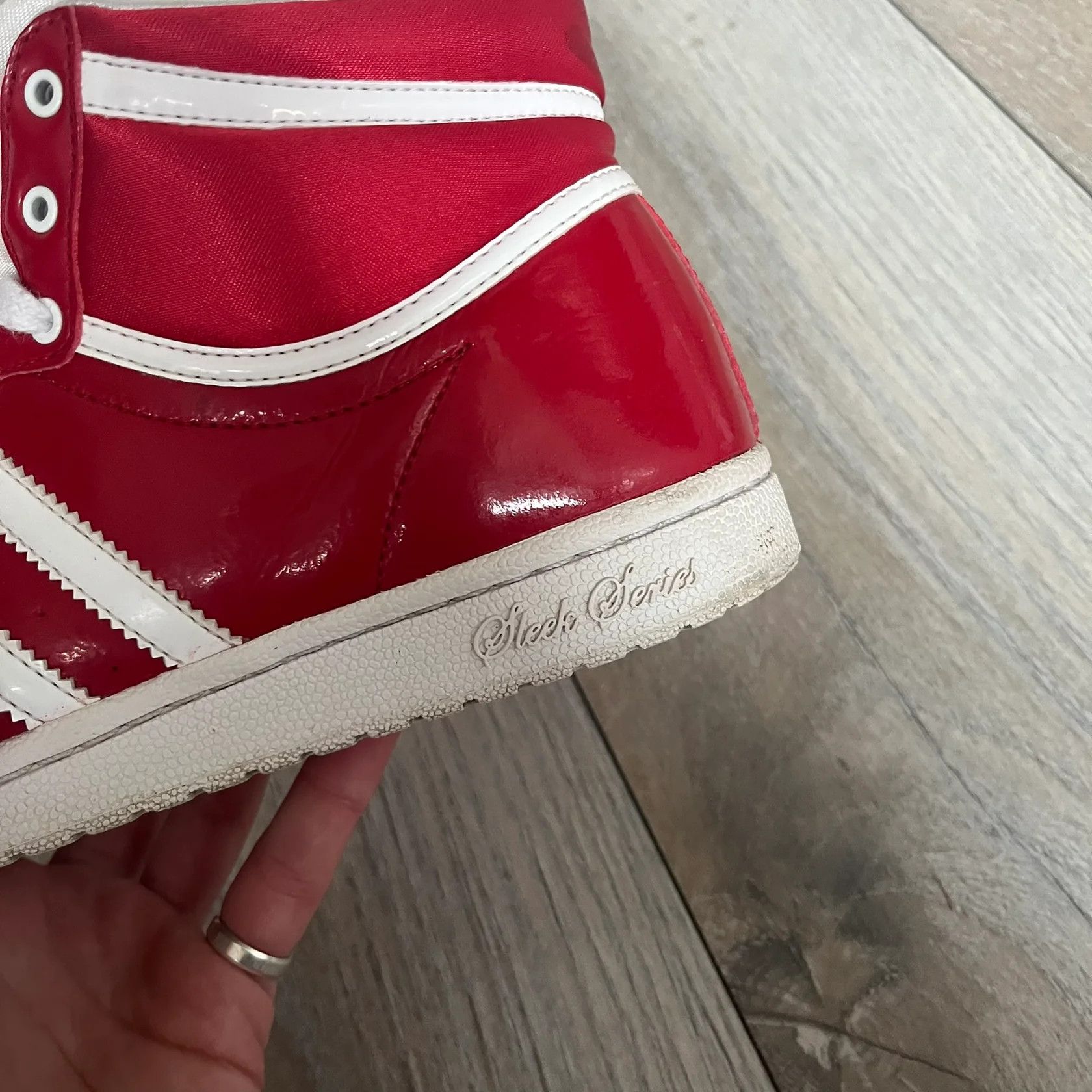 Adidas Adidas Originals Top Ten Hi Sleek Bow Sneakers 40 eu Size US 10 / IT 40 - 5 Thumbnail
