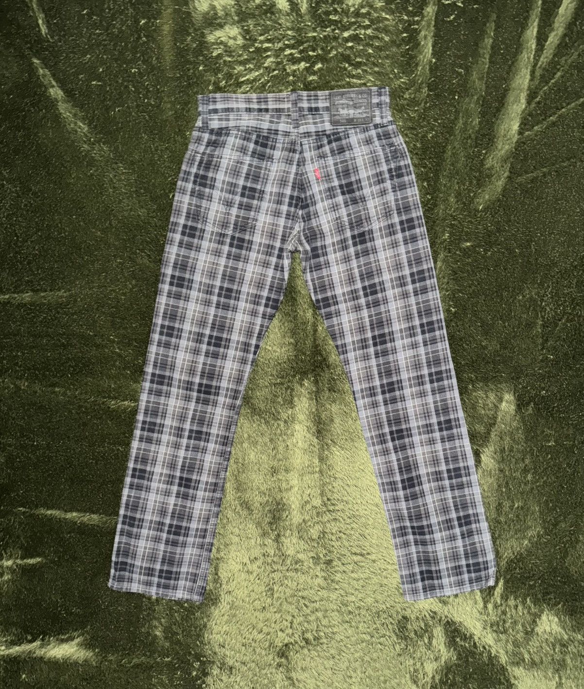 Levi's [W28/L33] Levi’s 505 Plaid Check Black Label Cotton Pants Size US 28 / EU 44 - 6 Thumbnail