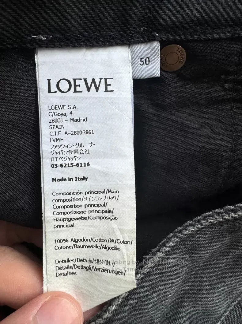 Loewe Loewe Men's double knee logo jeans Size US 34 / EU 50 - 4 Thumbnail