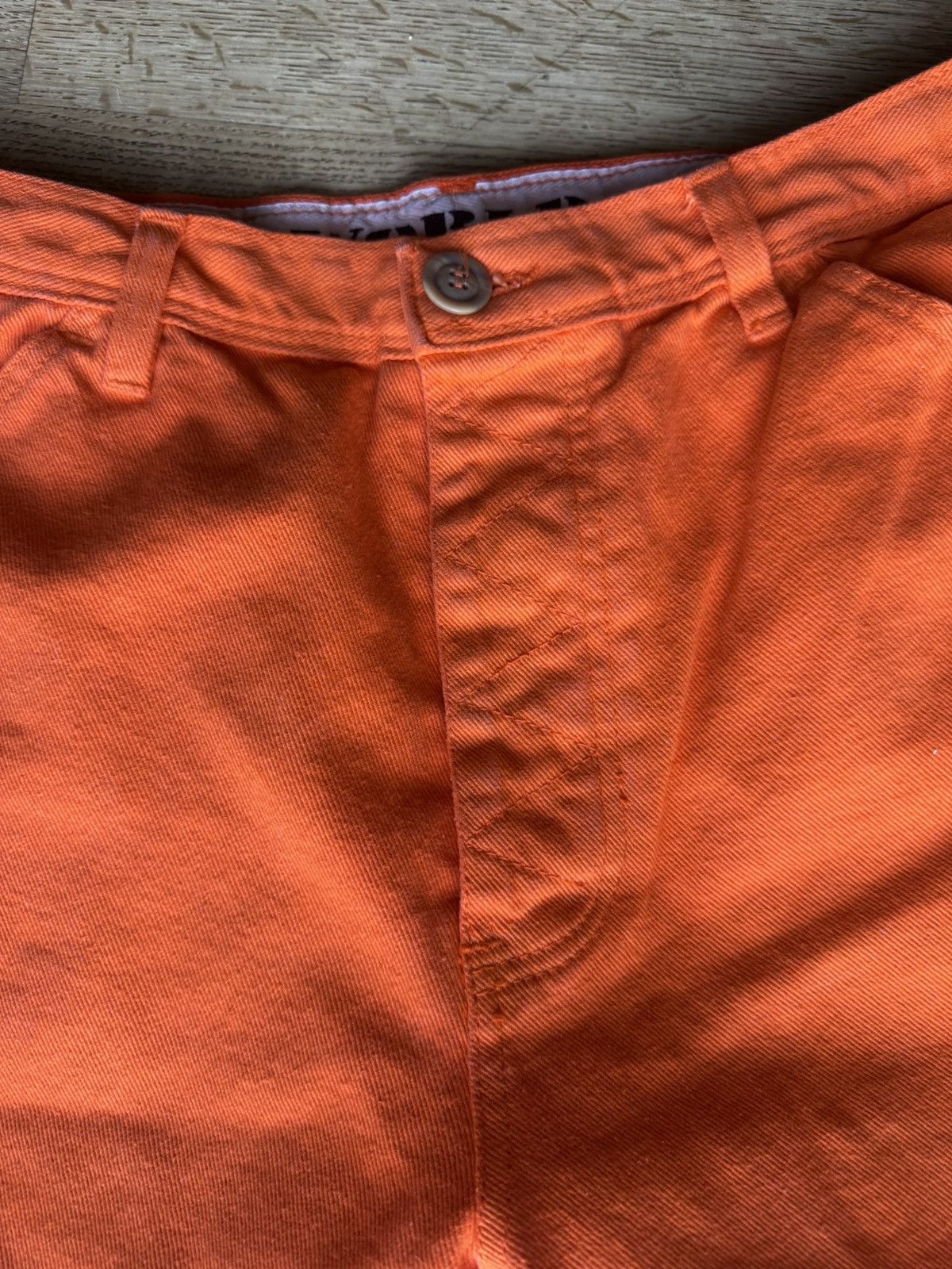 Walter Van Beirendonck Daniel Poole 1990‘s Neon Orange Shorts Size US 33 - 8 Thumbnail
