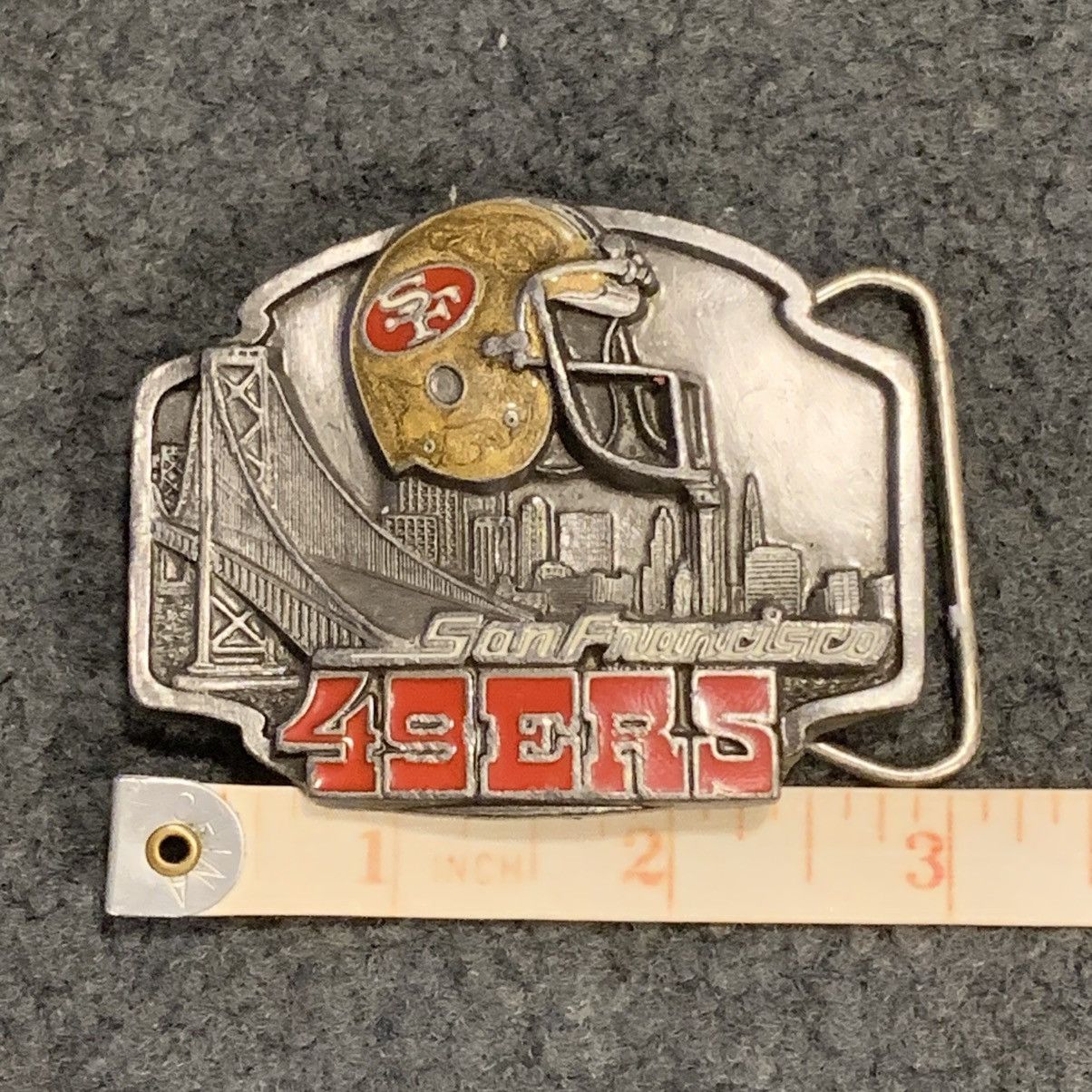 NFL VINTAGE 1988 SAN FRANCISCO 49ERS LIMITED EDITION BELT BUCKLE Size ONE SIZE - 11 Thumbnail