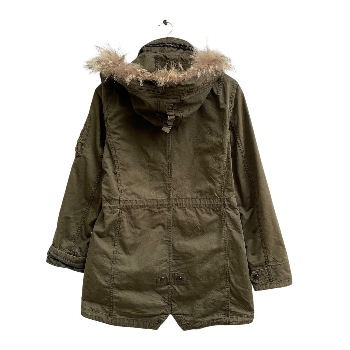 If Six Was Nine × Japanese Brand × Le Grande Bleu (L.G.B.) Japanese Brand Rupert Fur Coat Parka Fishtail Size M / US 6-8 / IT 42-44 - 2 Thumbnail