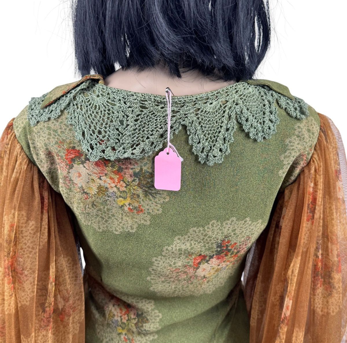 Other Shantanu Goenka Couture Printed Blouse Silk Viscose size M Size M / US 6-8 / IT 42-44 - 11 Thumbnail