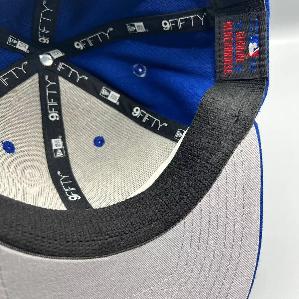 New Era Chicago Cubs Hat Men M-L 9Fifty New Era Snap Back Cap New Size ONE SIZE - 5 Thumbnail