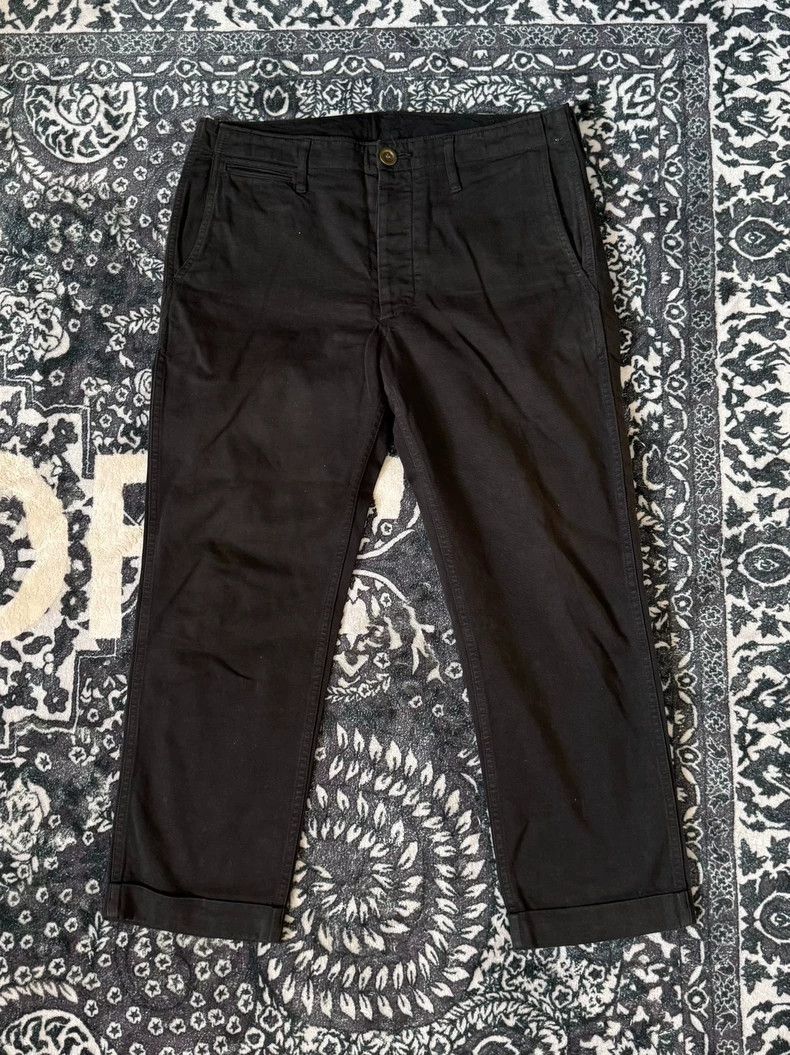 Visvim Visvim Casual Pants in Black Color Size US 34 / EU 50 - 1 Thumbnail