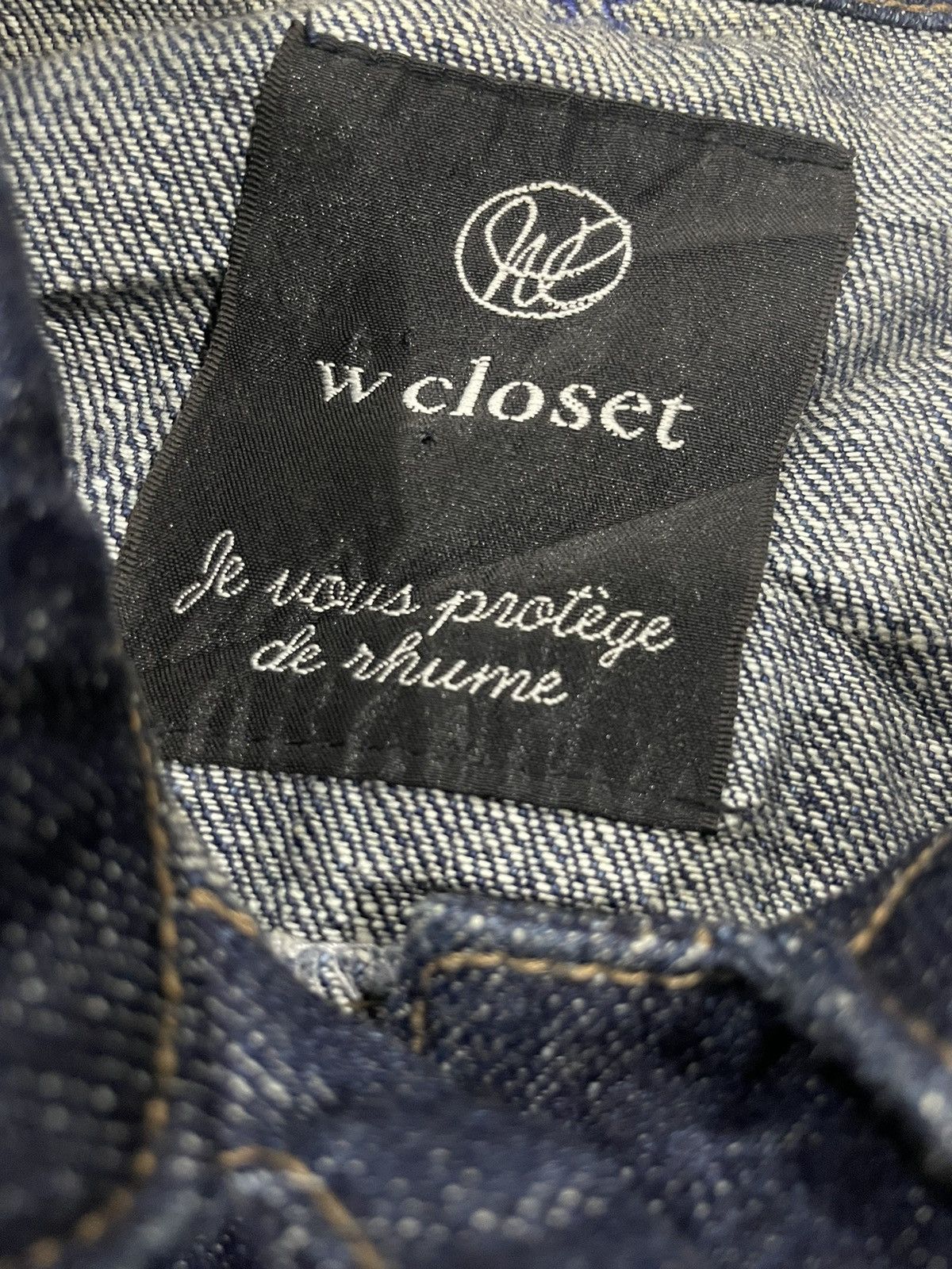 Japanese Brand W Closet Japan Type 2 1950s Inspired Denim Jacket Size US M / EU 48-50 / 2 - 13 Thumbnail